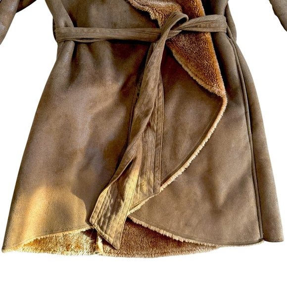 GET Faux Shearling Coat Women M Folklore Taylor Swift Fallcore - Picture 10 of 12